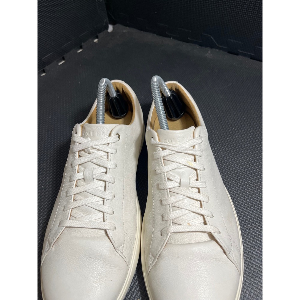 Cole Haan Grand Crosscourt Sneakers Mens 9M White Leather Low Top C26515 - Picture 4 of 9